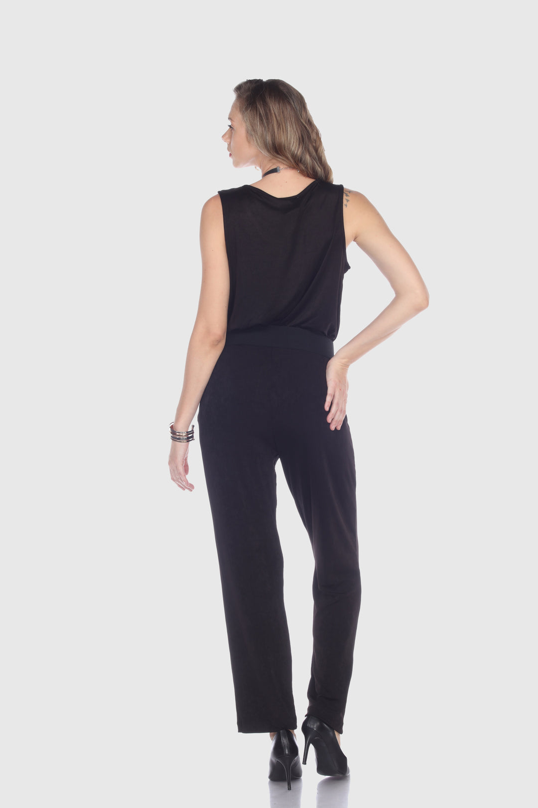 Comfort Knit Straight-Leg Pants