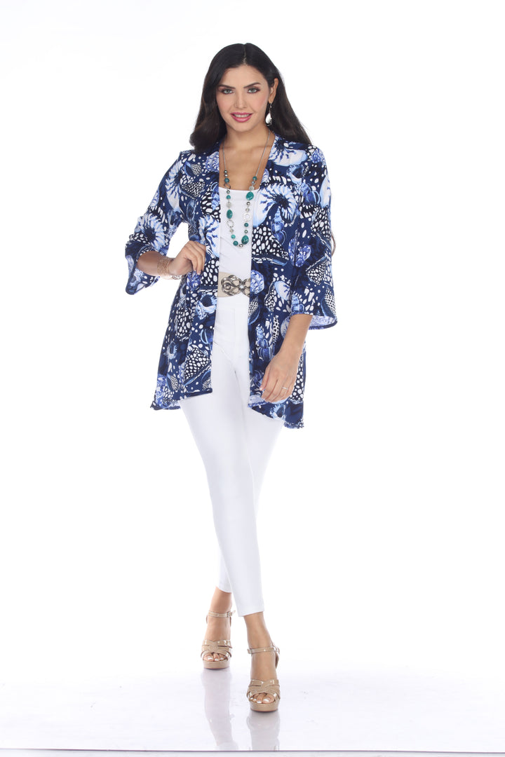 Open Front Knit Jacket
