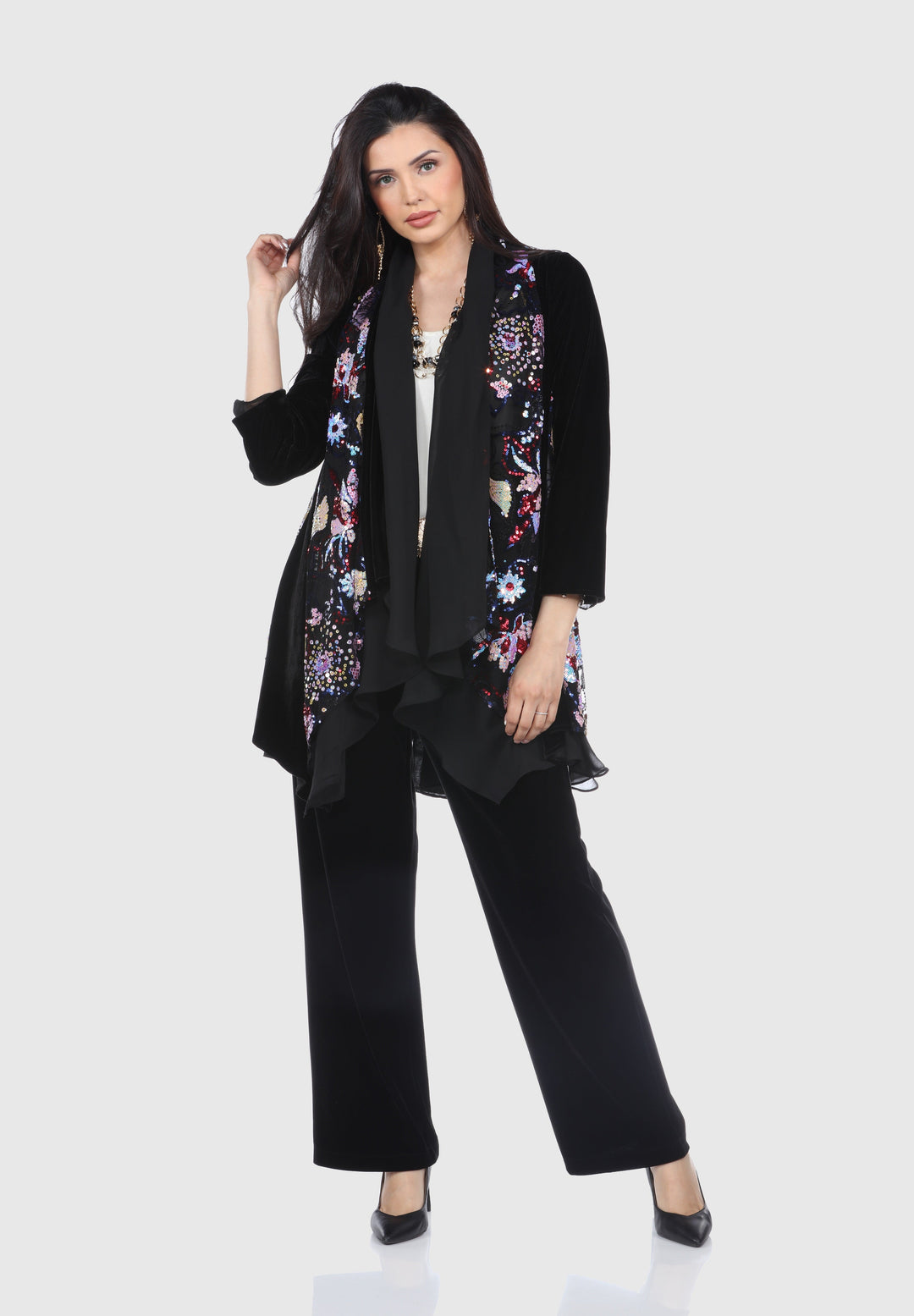 Sequin Embroidery Jacket