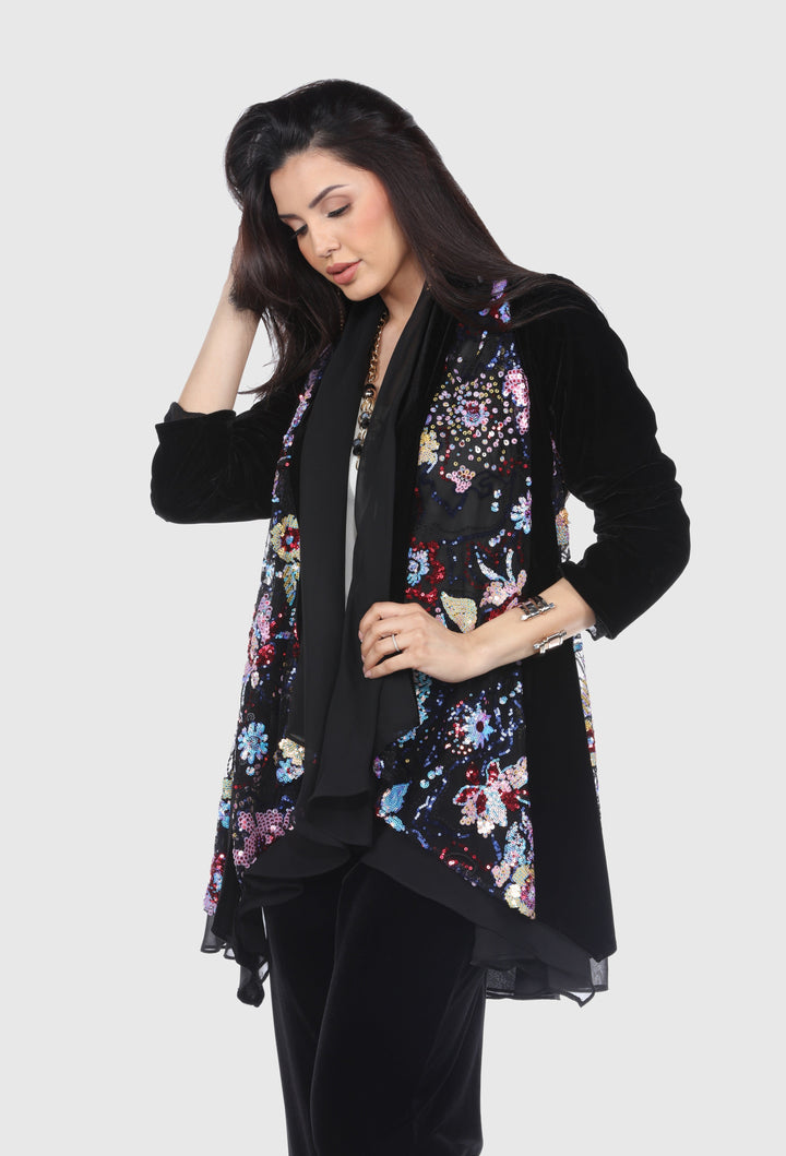 Sequin Embroidery Jacket