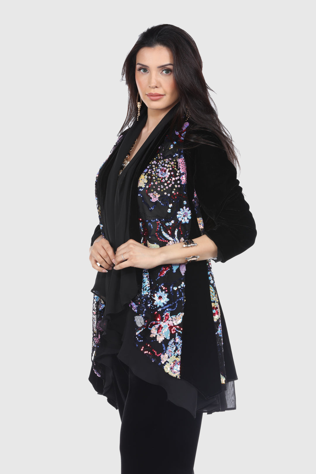 Sequin Embroidery Jacket