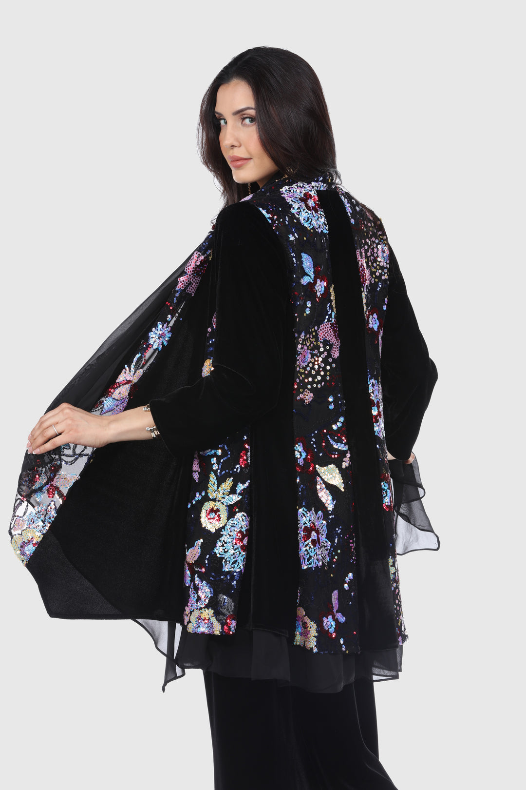 Sequin Embroidery Jacket