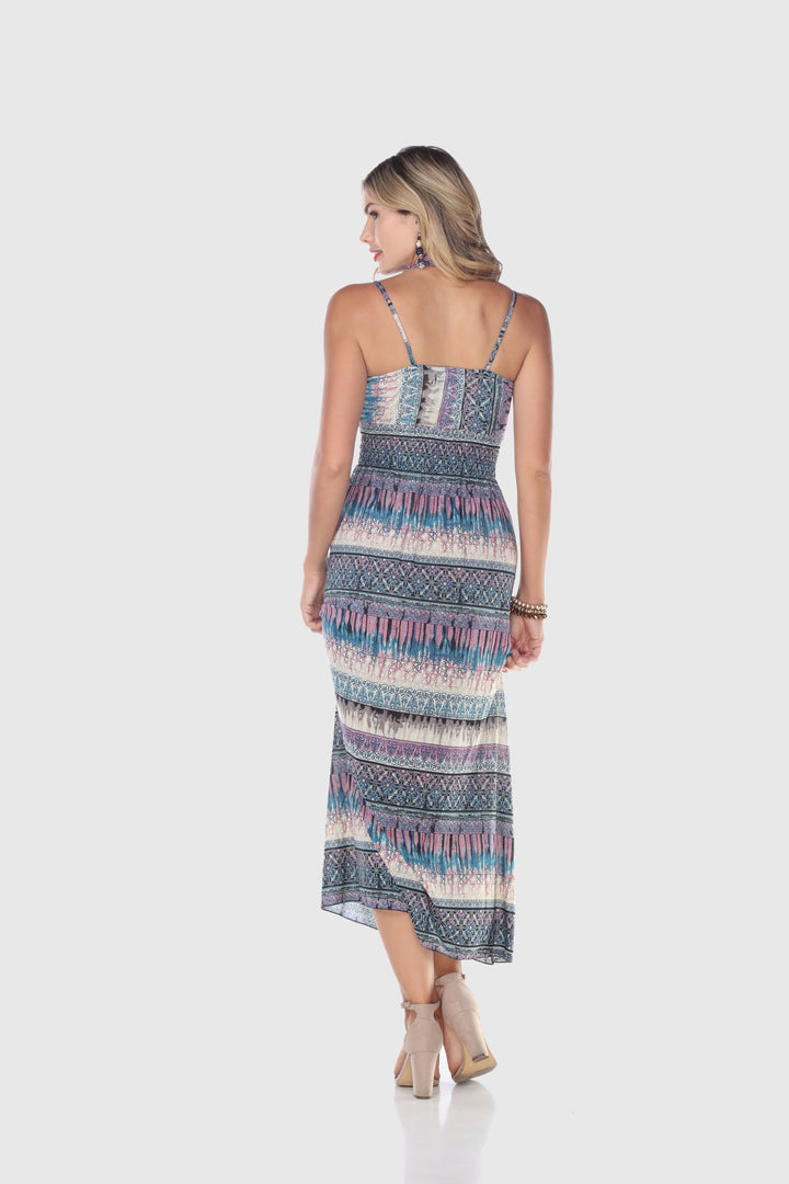 Boho Floral Maxi Long Dress