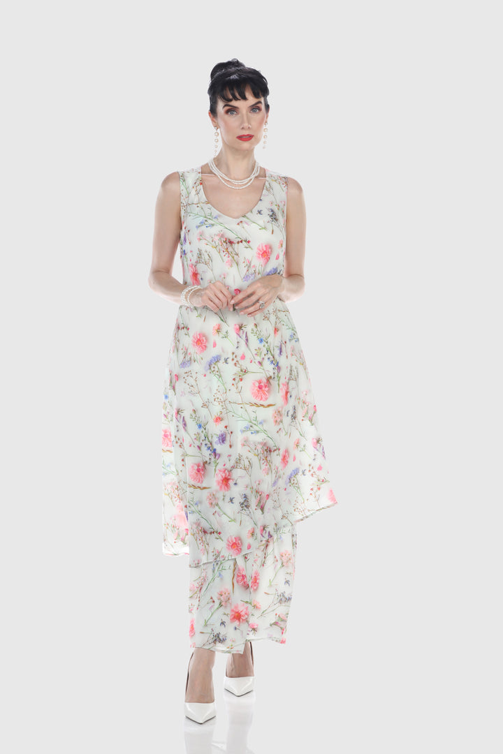 Wildflower Breeze Layered Maxi Dress