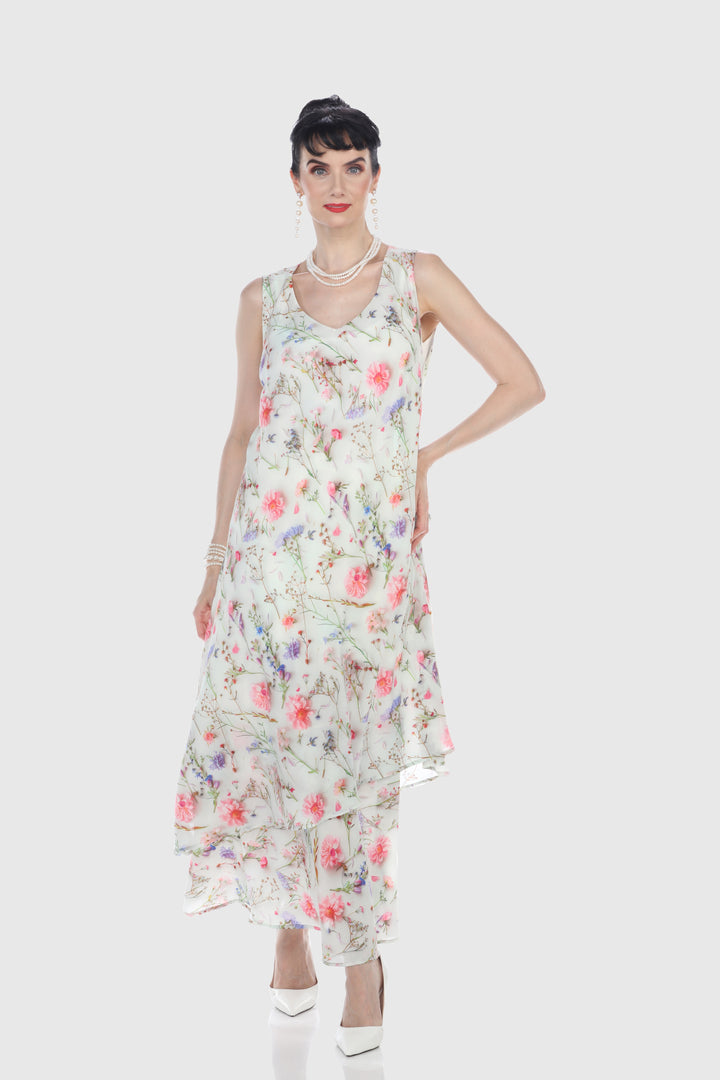 Wildflower Breeze Layered Maxi Dress