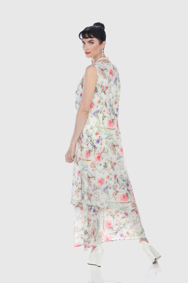 Wildflower Breeze Layered Maxi Dress