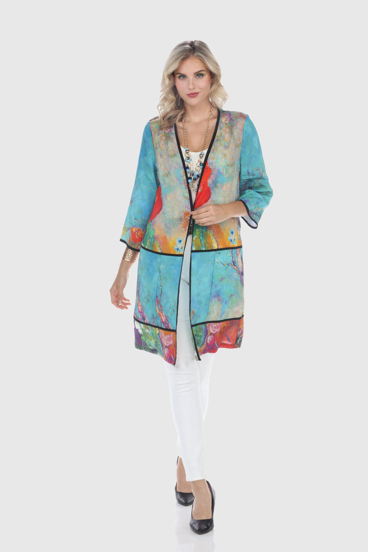 Turquoise Long Jacket