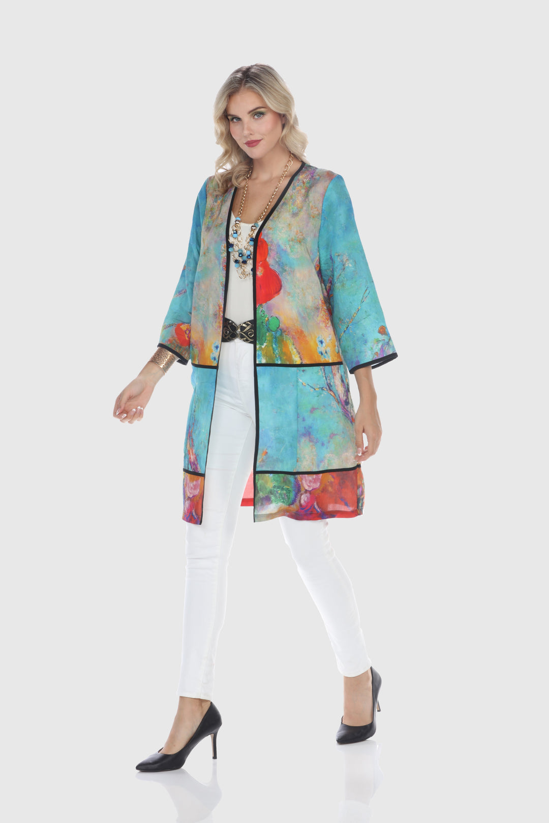Turquoise Long Jacket