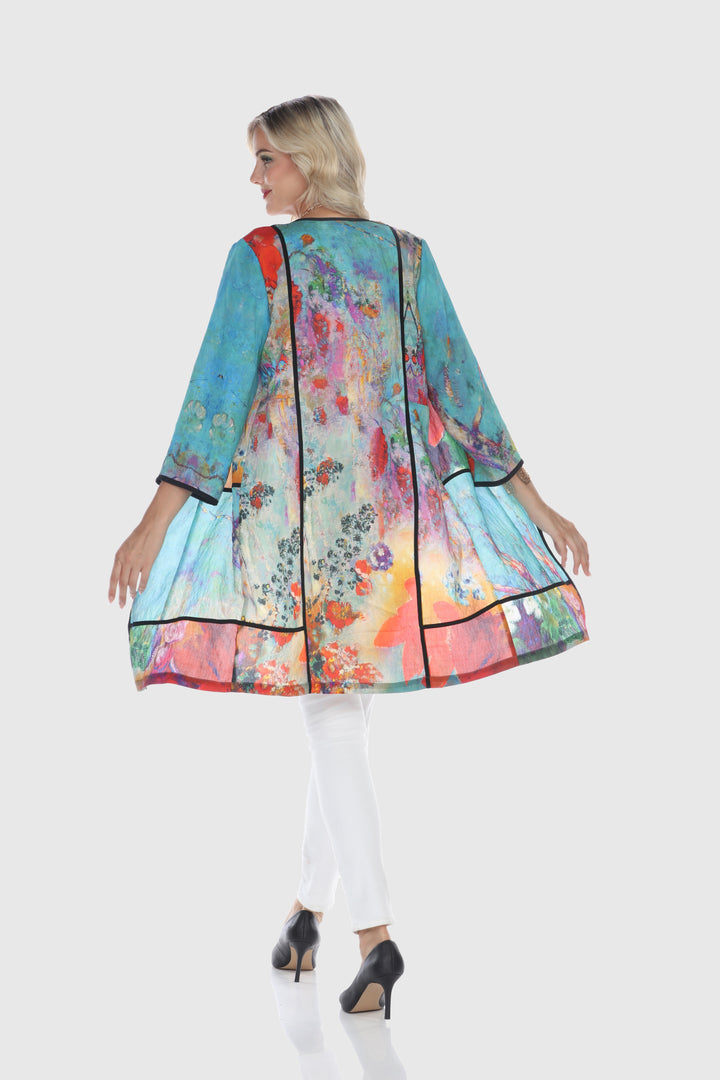 Turquoise Long Jacket