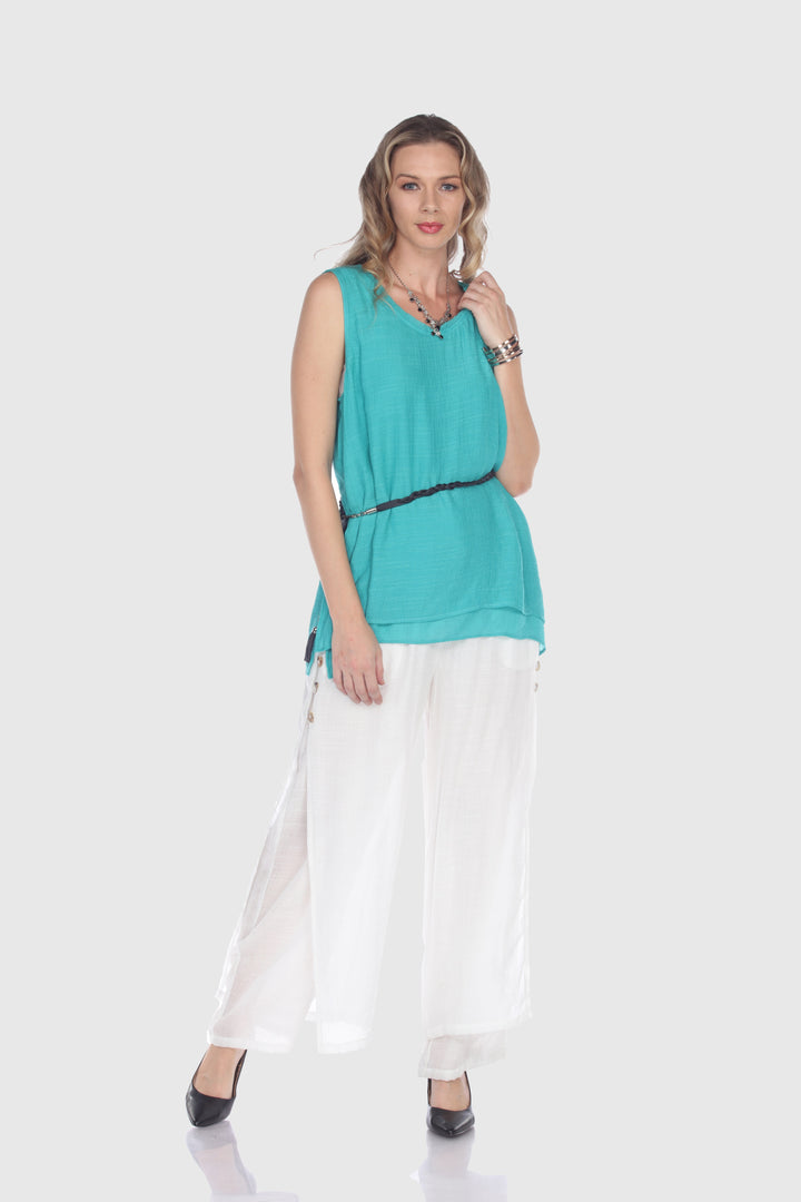 Layered Sleeveless Tank Top