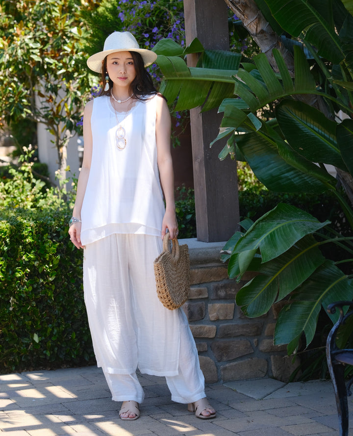Layered Sleeveless Tank Top