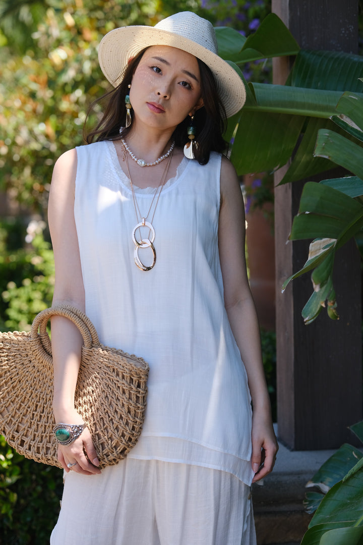Layered Sleeveless Tank Top
