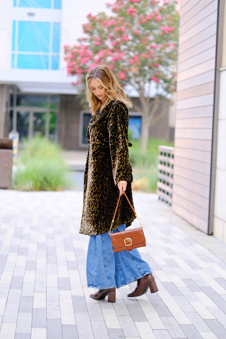 Velvet Wildcat Duster Coat