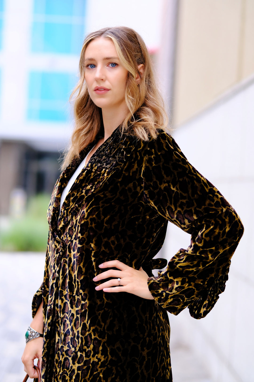 Velvet Wildcat Duster Coat