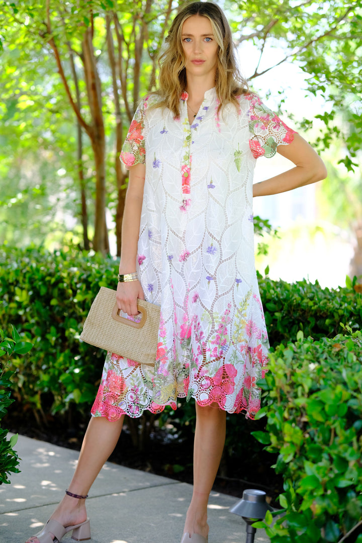  Blossom Breeze Midi Dress
