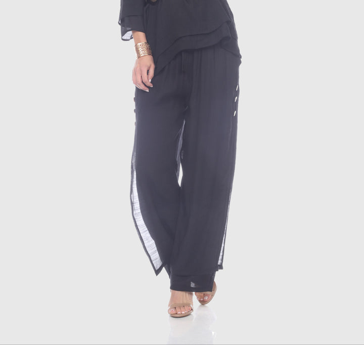 Lightweight Wide Leg Pants