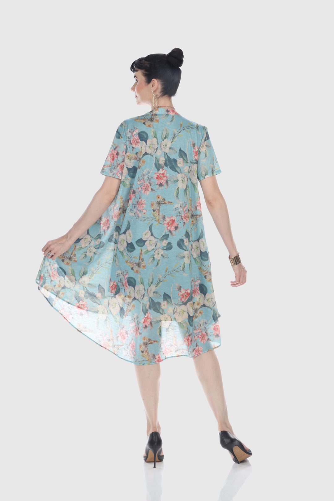 Blue Blossom Breeze Dress