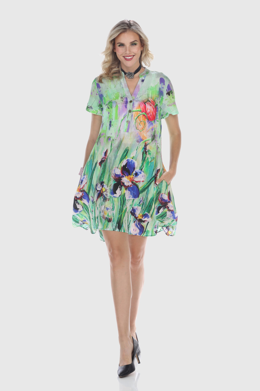 Garden Melody Print Dress