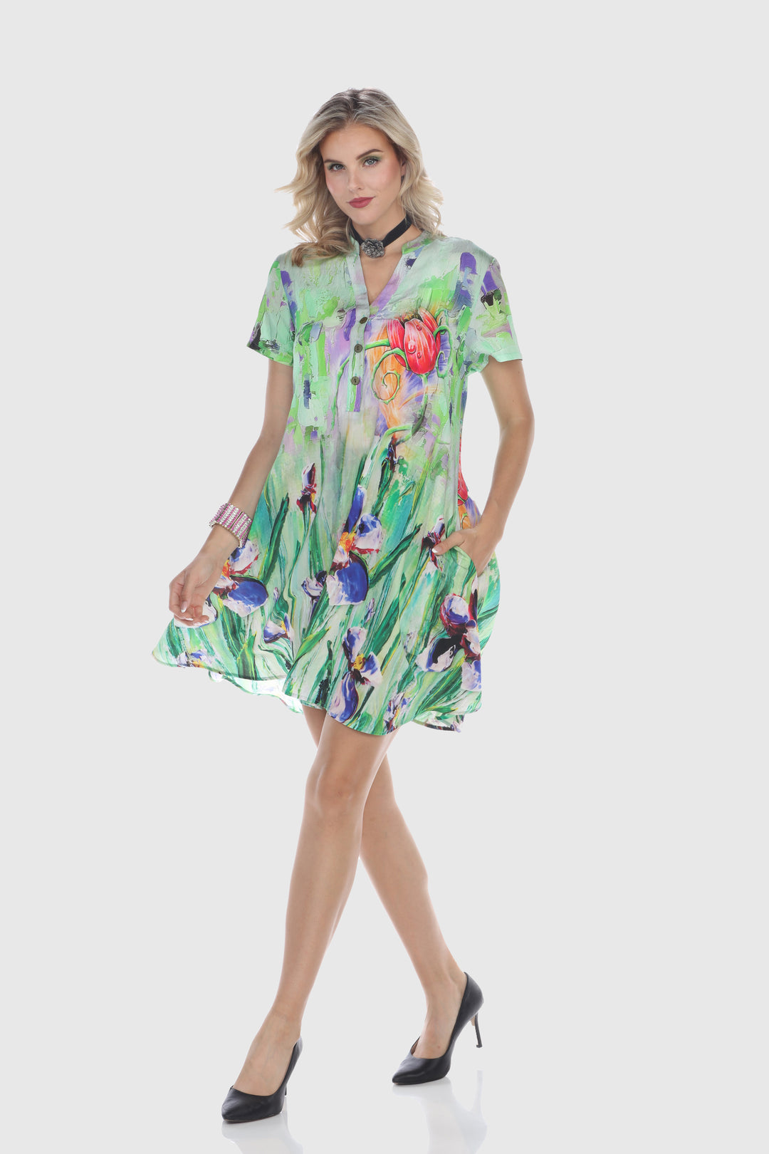 Garden Melody Print Dress