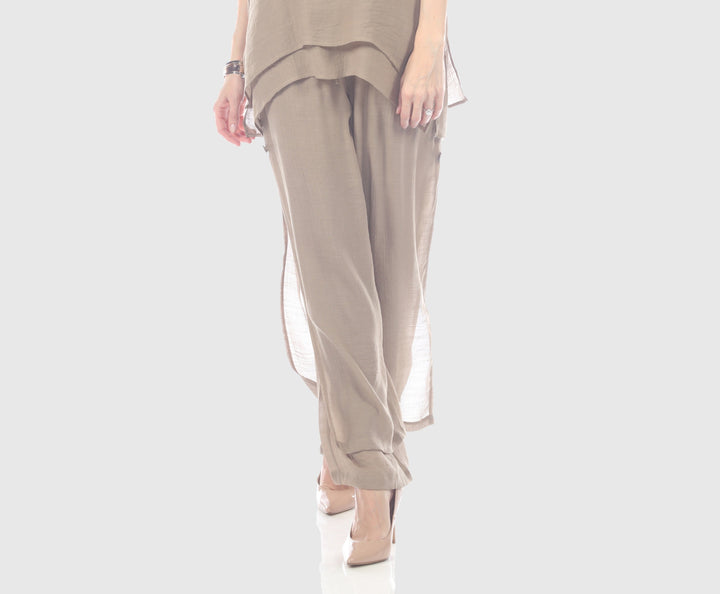 Lightweight Wide Leg Pants