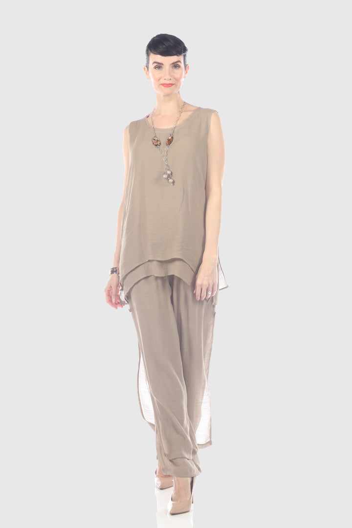 Layered Sleeveless Tank Top